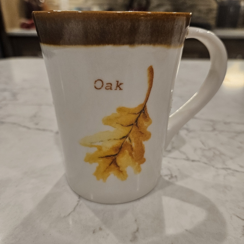 Starbucks oak coffee cup